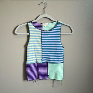 (S) Gilded intent tank top